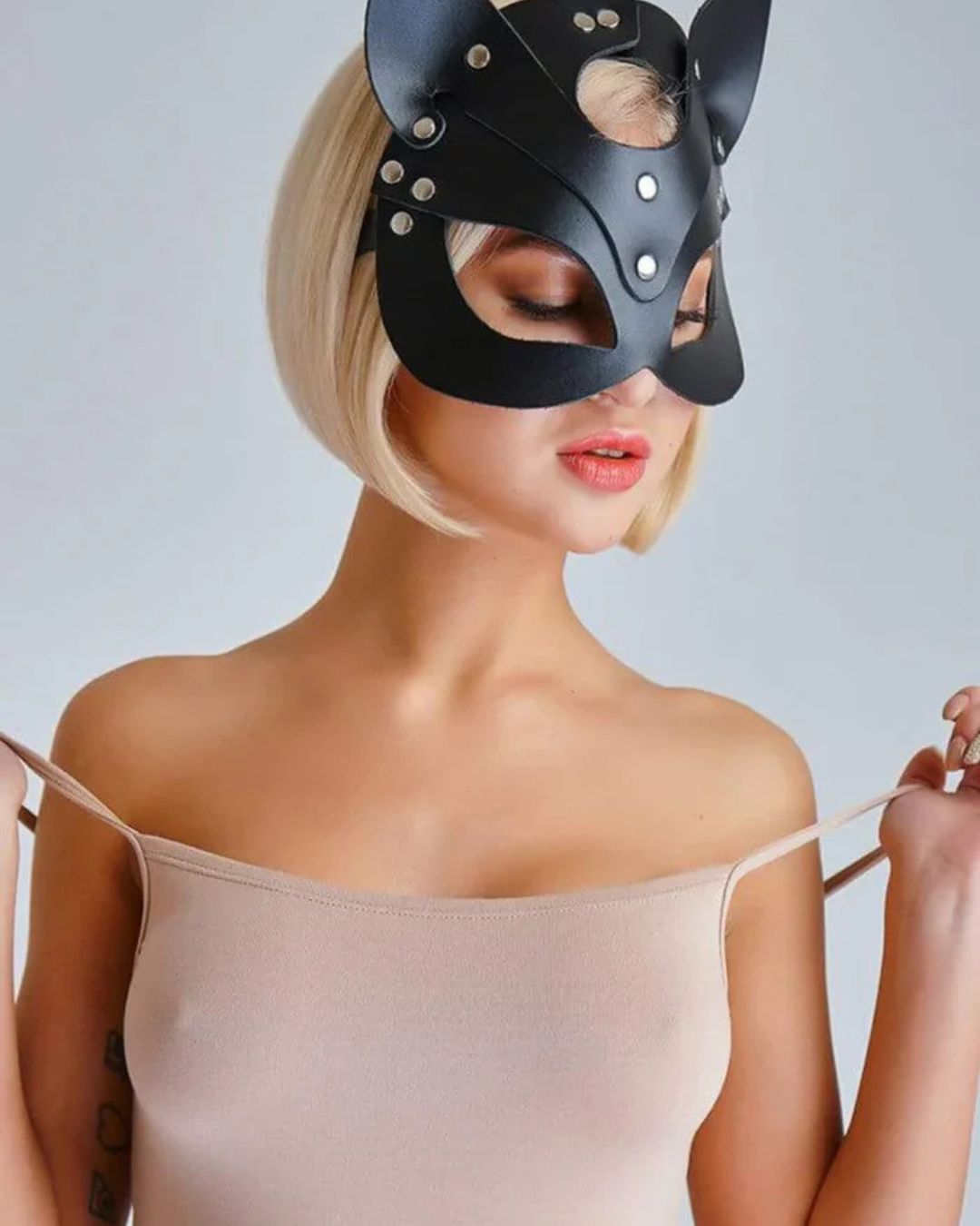 Set Sweet Kitty di Leony (Maschera + Choker)