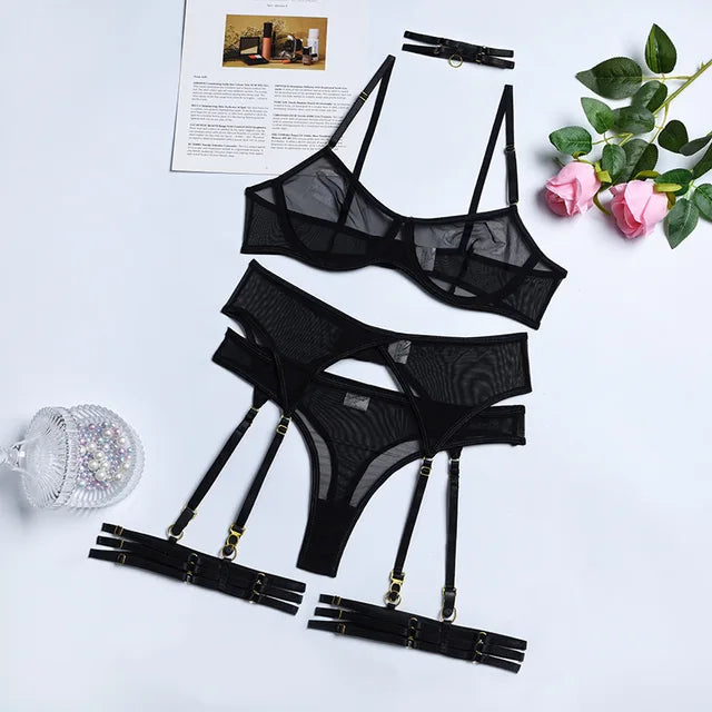 Set di Lingerie Iris 4 Pezzi
